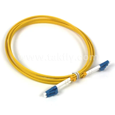 Одномодовый дуплексный оптоволоконный патч-кабель LC-LC Zipcord (9/125)